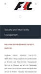 Mobile Screenshot of firstchoicefacility.com